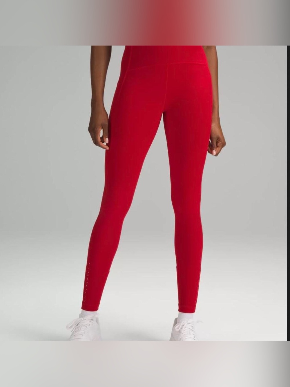 NWOT Lululemon Swift Speed Tight Leggings in Red
